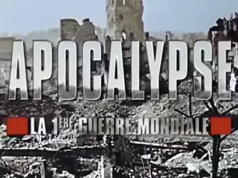 imagen Apocalipsis: La Primera Guerra Mundial