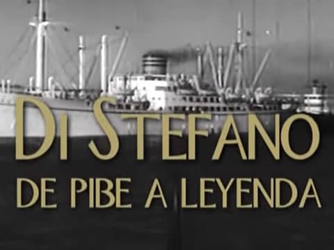 imagen Di Stefano: De Pibe A Leyenda